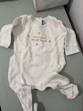 Bonton Cool Kids Never Sleep Footie 3M